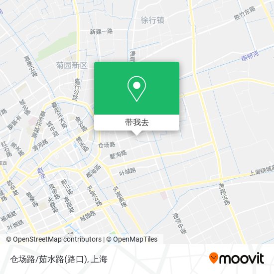 仓场路/茹水路(路口)地图