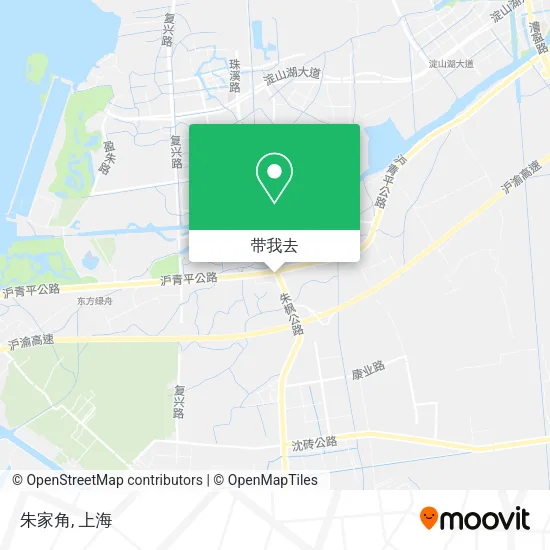朱家角地图
