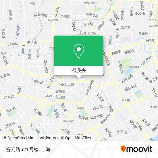 密云路621号楼地图