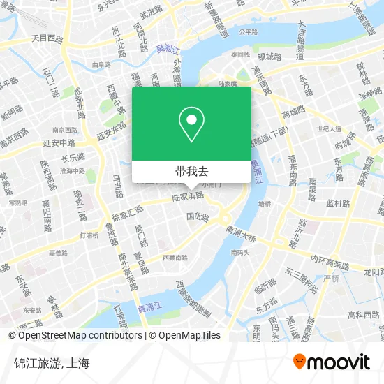 锦江旅游地图