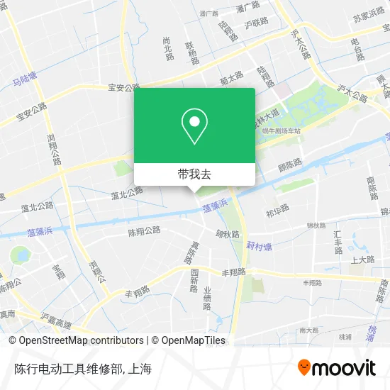 陈行电动工具维修部地图