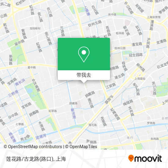 莲花路/古龙路(路口)地图