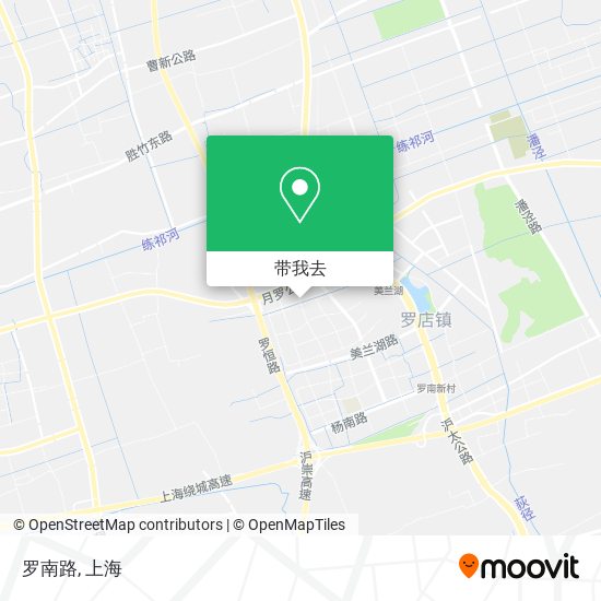 罗南路地图