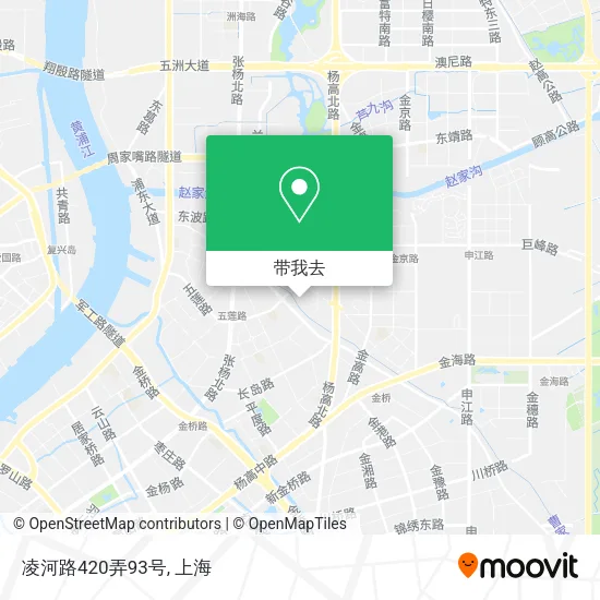 凌河路420弄93号地图