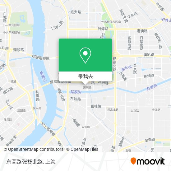 东高路张杨北路地图