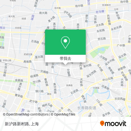 新沪路新村路地图