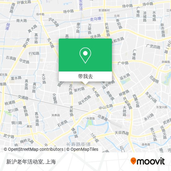 新沪老年活动室地图