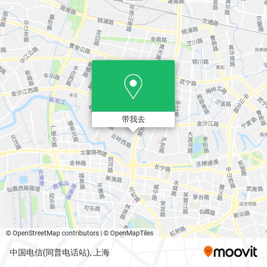 中国电信(同普电话站)地图