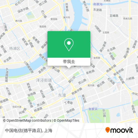 中国电信(德平路店)地图