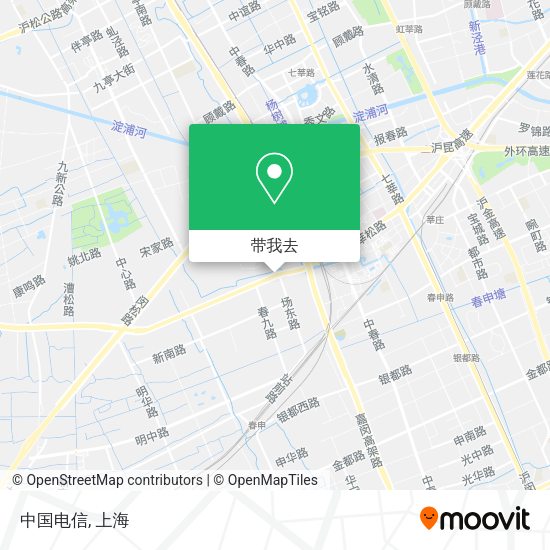 中国电信地图