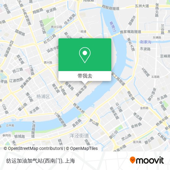 纺运加油加气站(西南门)地图