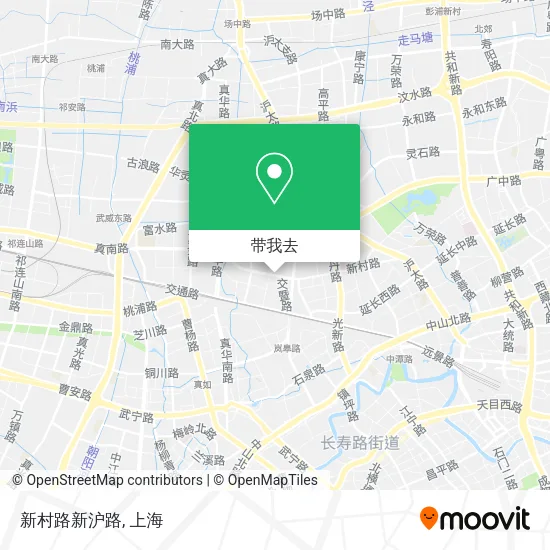 新村路新沪路地图
