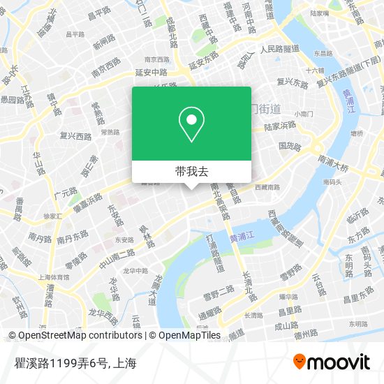 瞿溪路1199弄6号地图