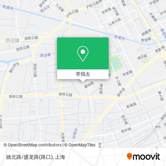 姚北路/盛龙路(路口)地图