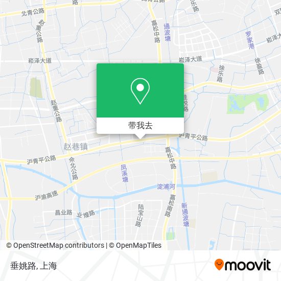 垂姚路地图