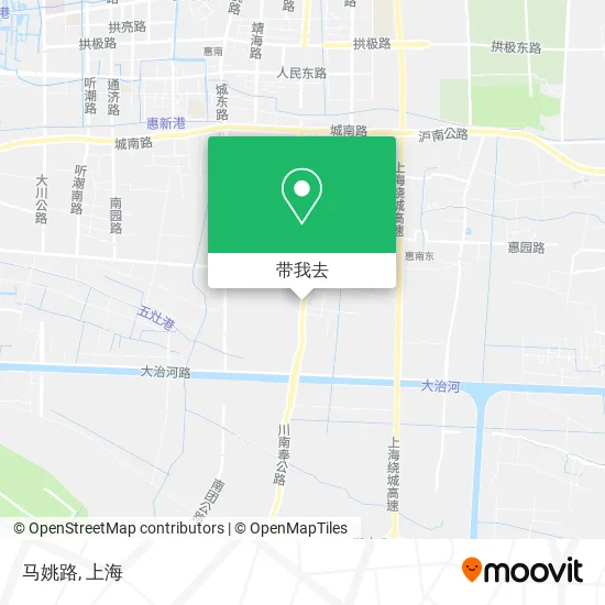 马姚路地图