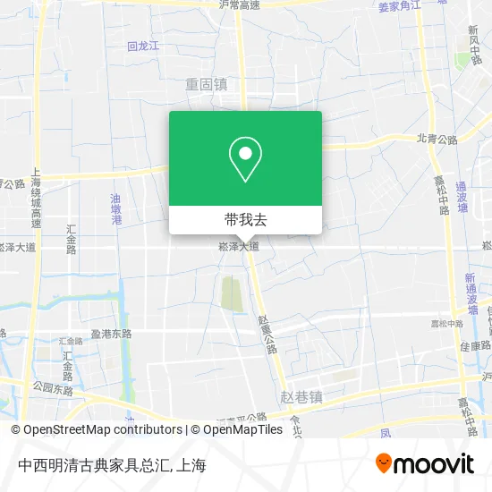 中西明清古典家具总汇地图