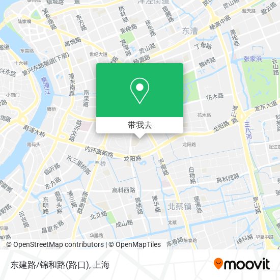 东建路/锦和路(路口)地图