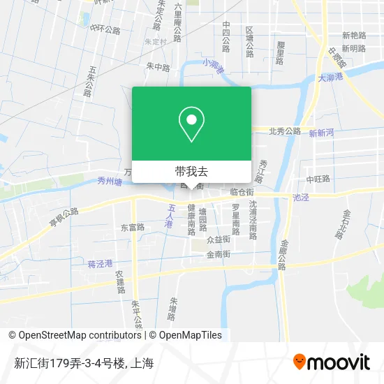 新汇街179弄-3-4号楼地图