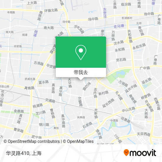 华灵路410地图