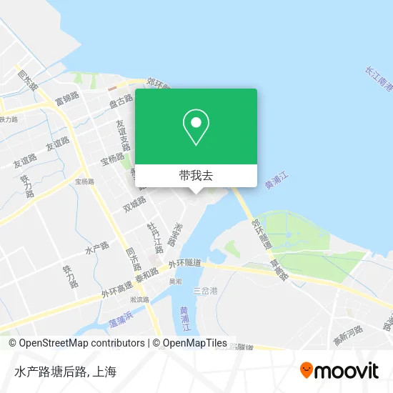 水产路塘后路地图