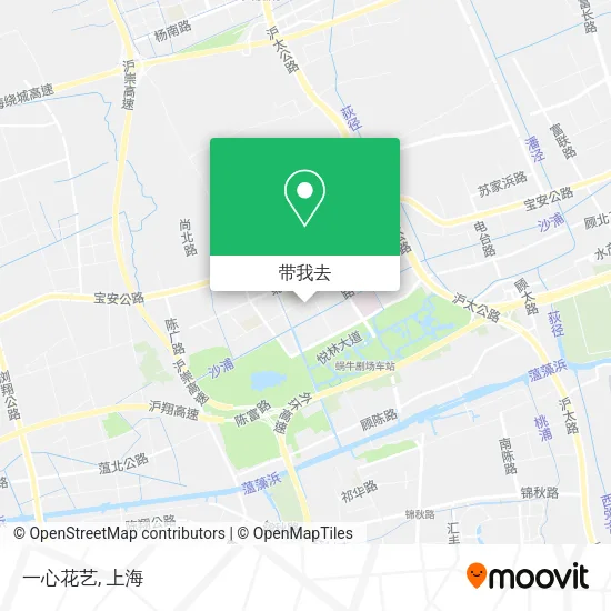 一心花艺地图