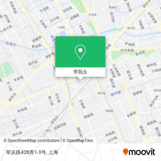 莘浜路428弄1-3号地图