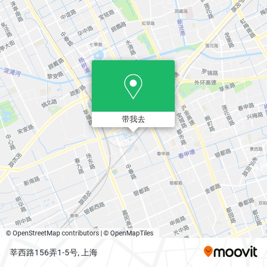 莘西路156弄1-5号地图