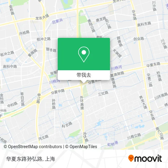 华夏东路孙弘路地图