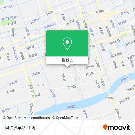 闵红线车站地图