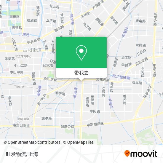 旺发物流地图