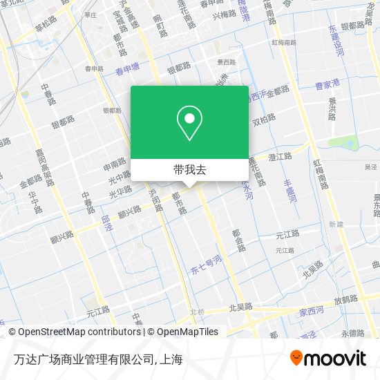 万达广场商业管理有限公司地图