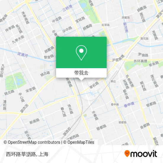 西环路莘沥路地图