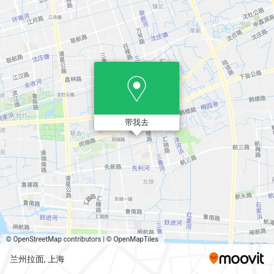 兰州拉面地图