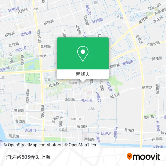 浦涛路505弄3地图