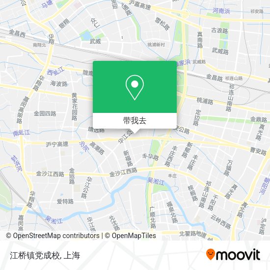 江桥镇党成校地图