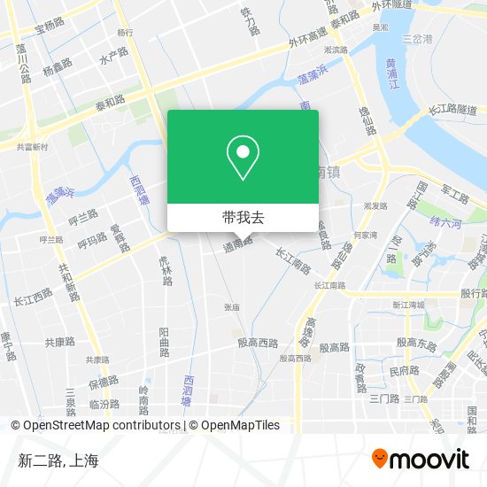 新二路地图