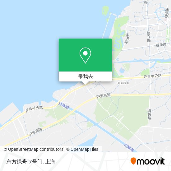 东方绿舟-7号门地图