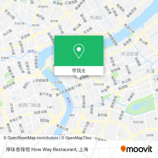厚味香辣馆 How Way Restaurant地图