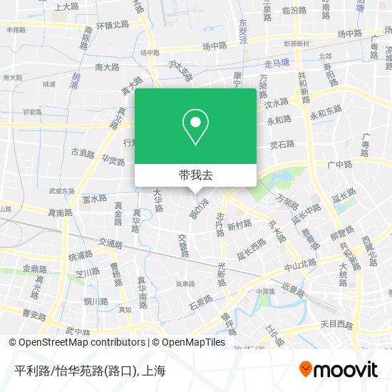 平利路/怡华苑路(路口)地图