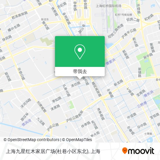 上海九星红木家居广场(杜巷小区东北)地图