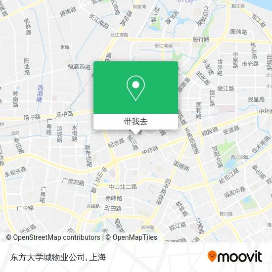 东方大学城物业公司地图