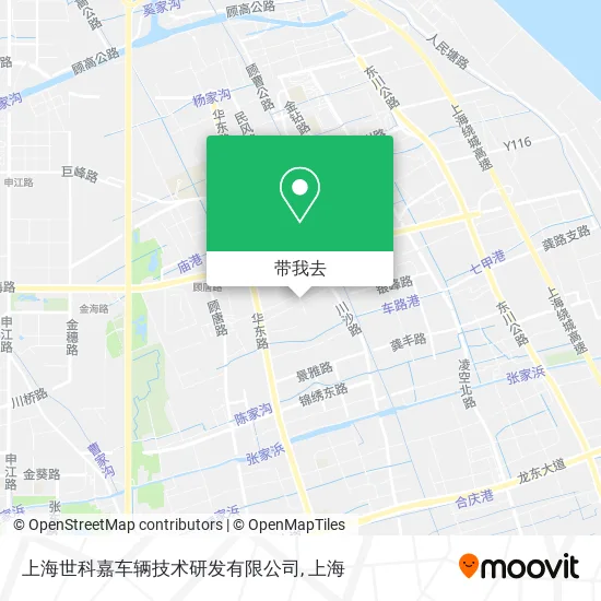 上海世科嘉车辆技术研发有限公司地图