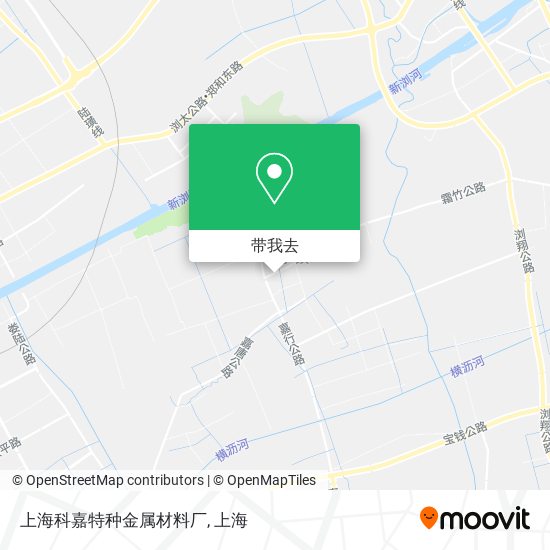 上海科嘉特种金属材料厂地图