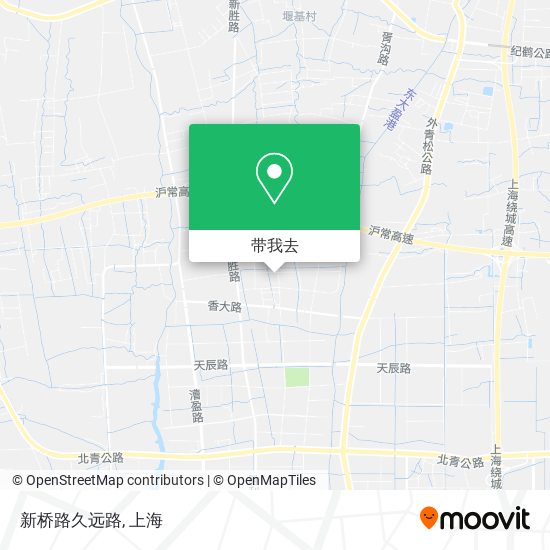 新桥路久远路地图