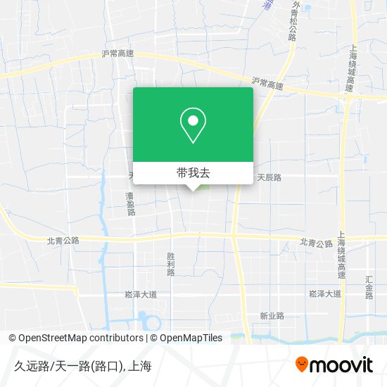 久远路/天一路(路口)地图