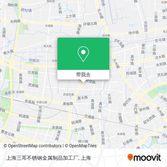 上海三耳不锈钢金属制品加工厂地图