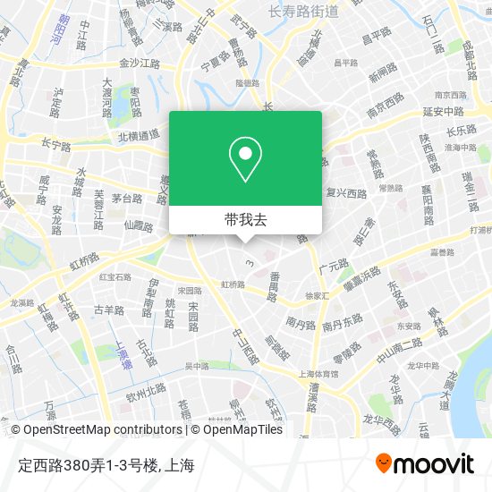 定西路380弄1-3号楼地图