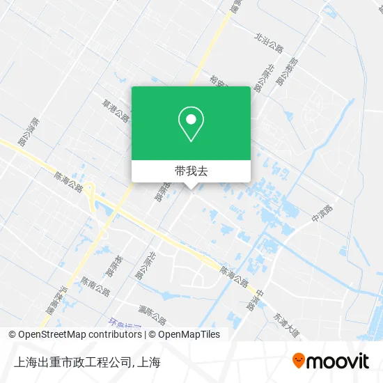 上海出重市政工程公司地图
