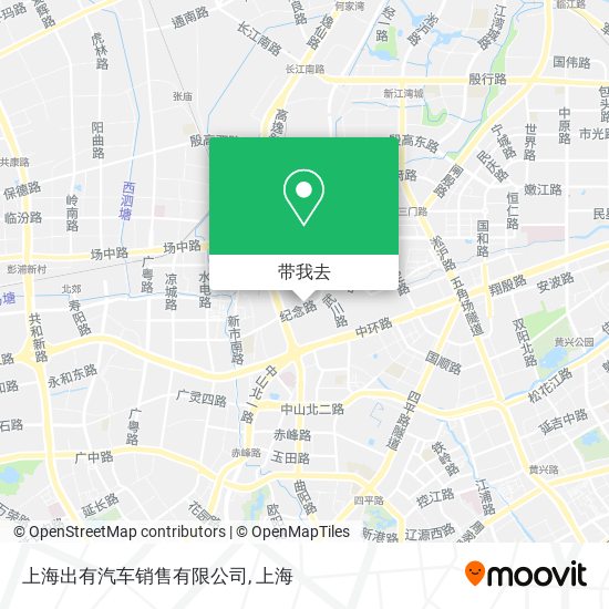 上海出有汽车销售有限公司地图